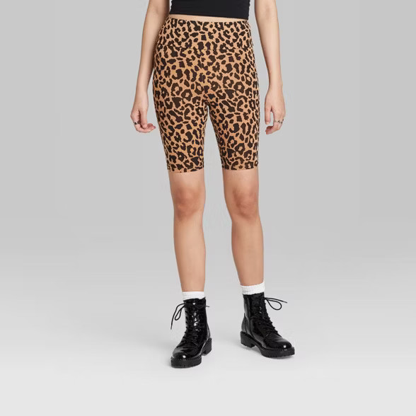 Women's High-Rise Bike Shorts - Wild Fable™ | Target
