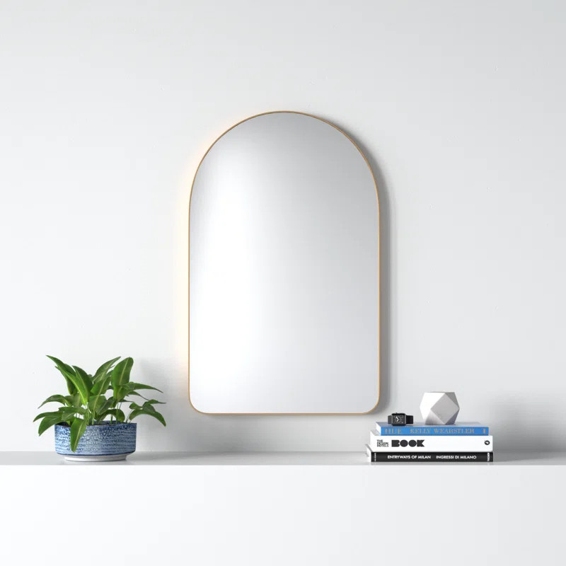 Eaton Metal Flat Mirror | Wayfair North America