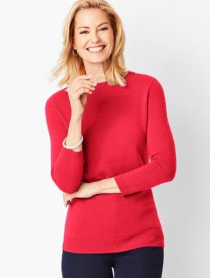 Audrey Cashmere Sweater - Solid | Talbots