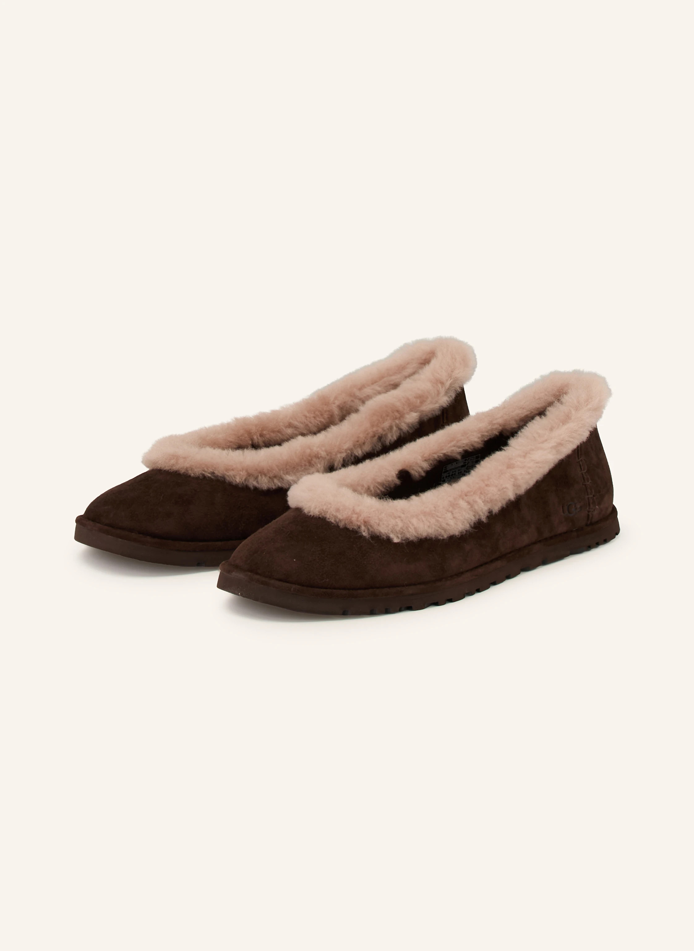 UGG Ballerinas ZORA in dunkelbraun | Breuninger (DACH)