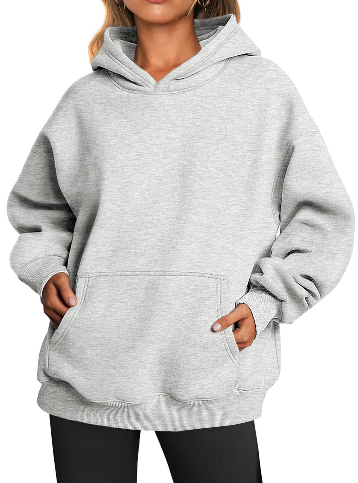 Fantaslook Hoodies for Women Oversized Fleece Sweatshirts Long Sleeve Pullover Tops Fall Outfits ... | Walmart (US)