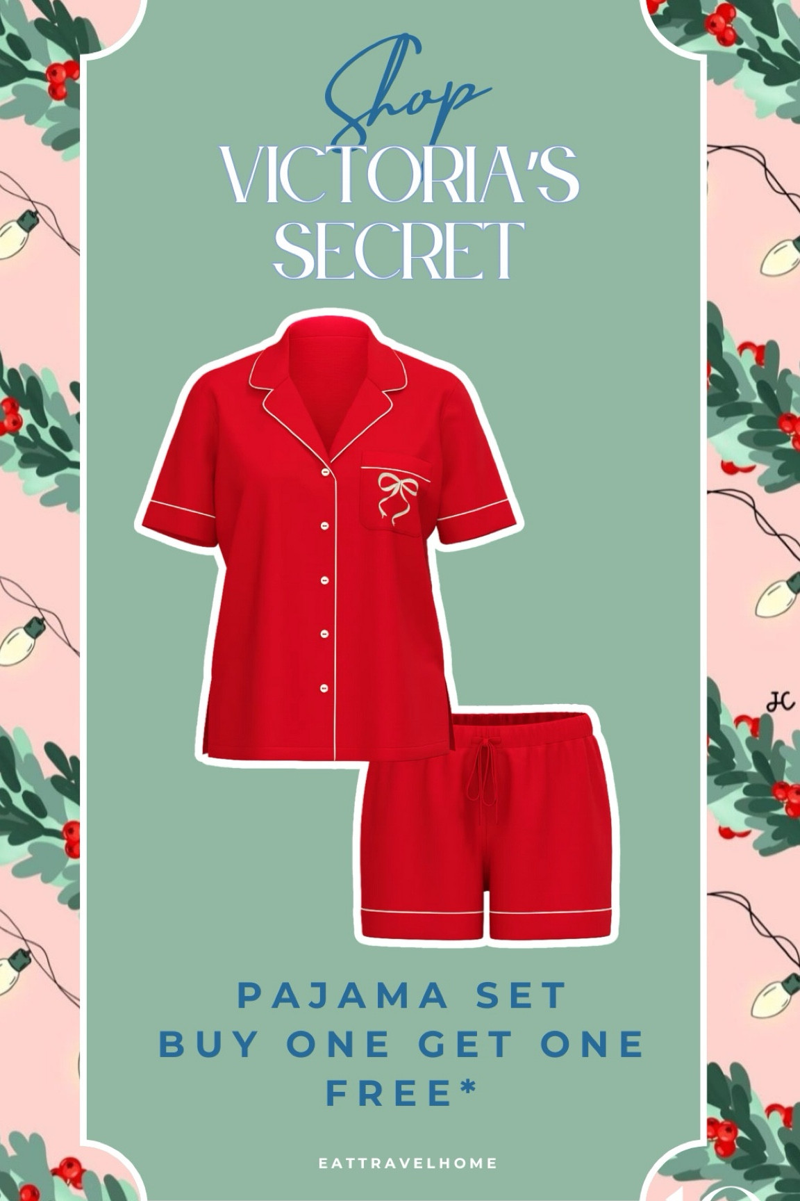 TODAY ONLY! 12.5.24

VICTORIA’S SECRET PAJAMA SET
BUY ONE GET ONE FREE*

Short, Long Sleeve, Satin, Plaid, Bow, Christmas, Mistletoe, Red, Pink, Blue, Green, Modal Soft, Flannel long, velvet trim, thermal, Christmas morning pajamas, under $100, under $50

#LTKHoliday #LTKGiftGuide #LTKSaleAlert