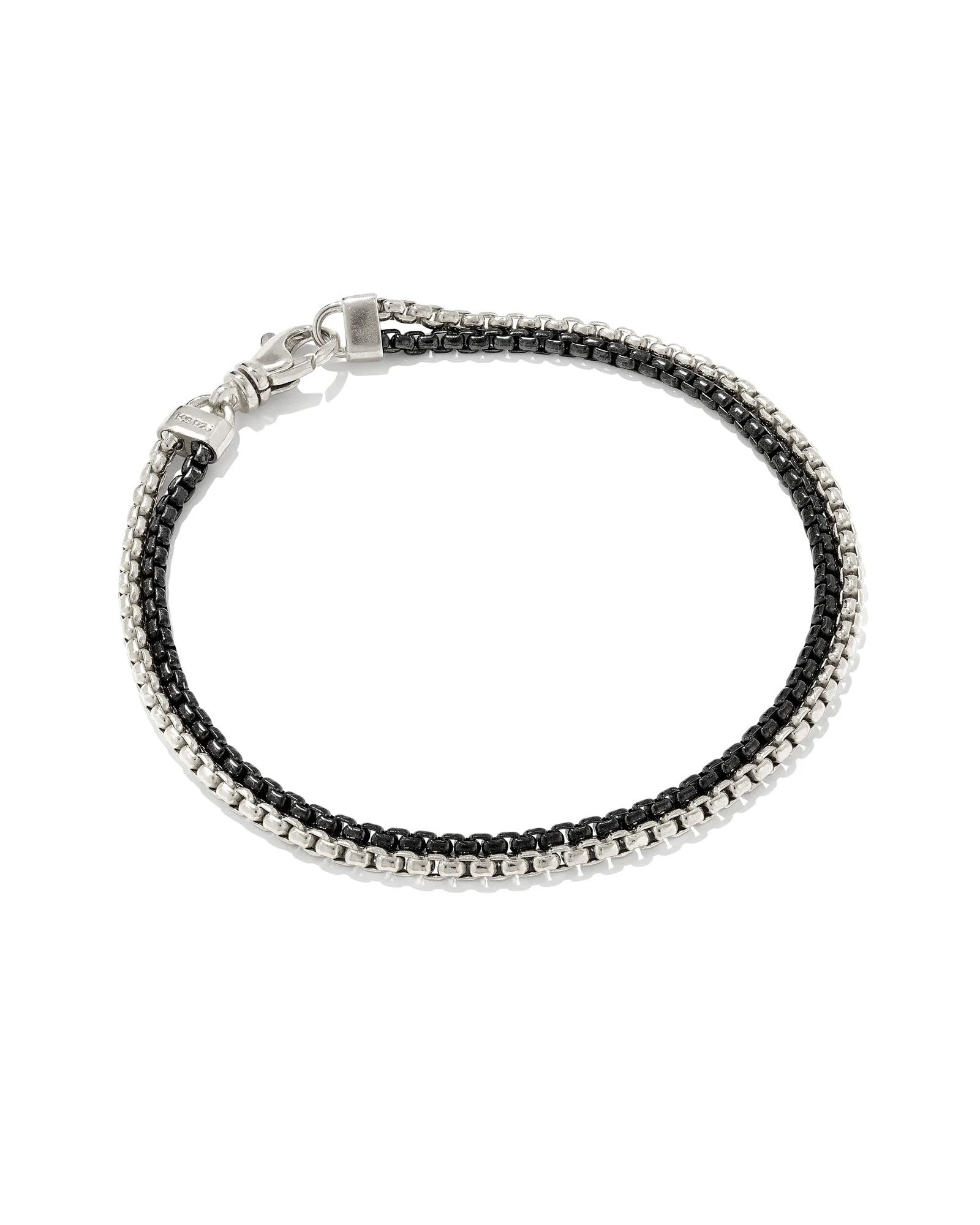 Wells Chain Bracelet in Sterling Silver and Black Hematite | Kendra Scott | Kendra Scott
