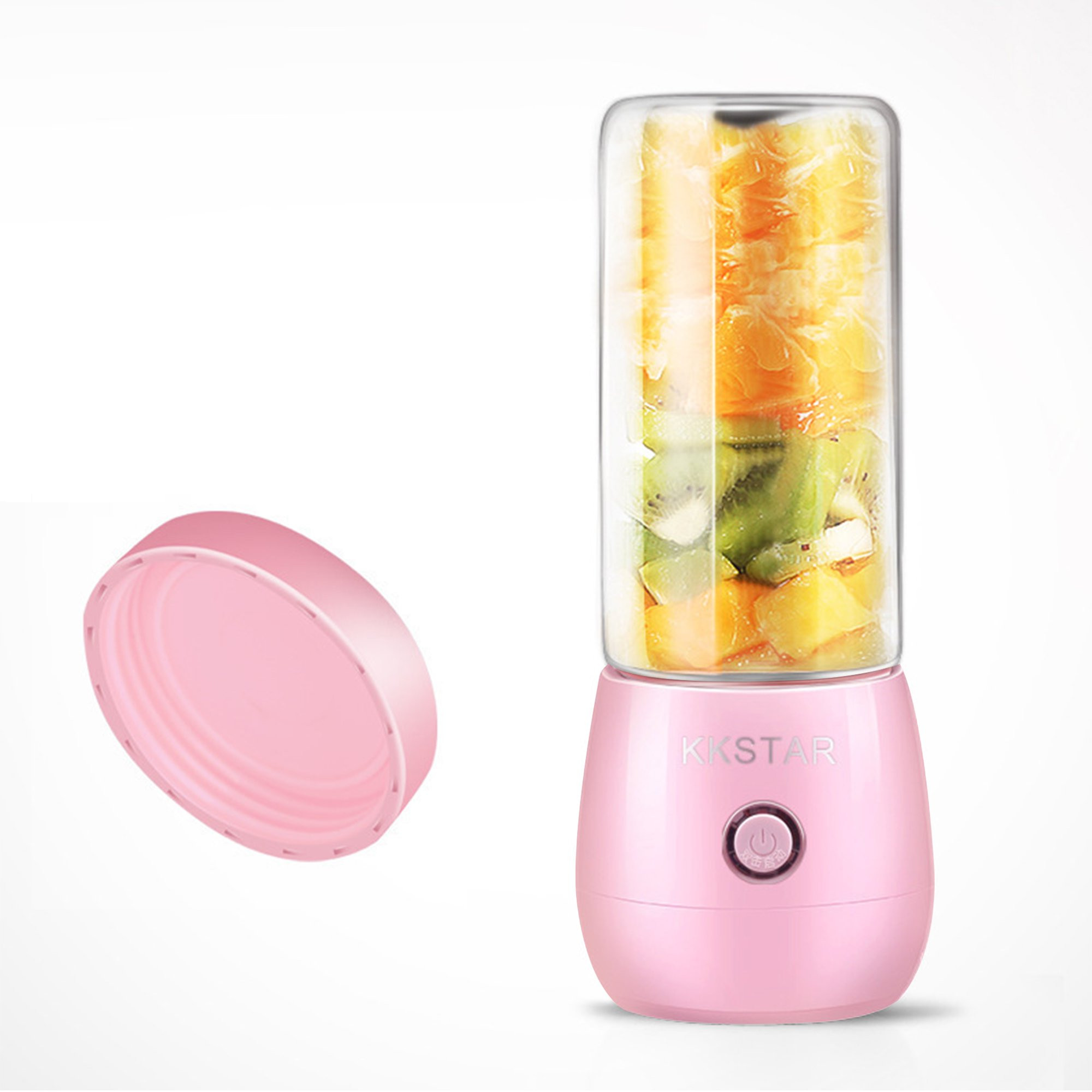 YasTant 400ML Portable Fruit Blender, Personal Size USB Rechargeable Personal Mixer for Smoothie ... | Walmart (US)