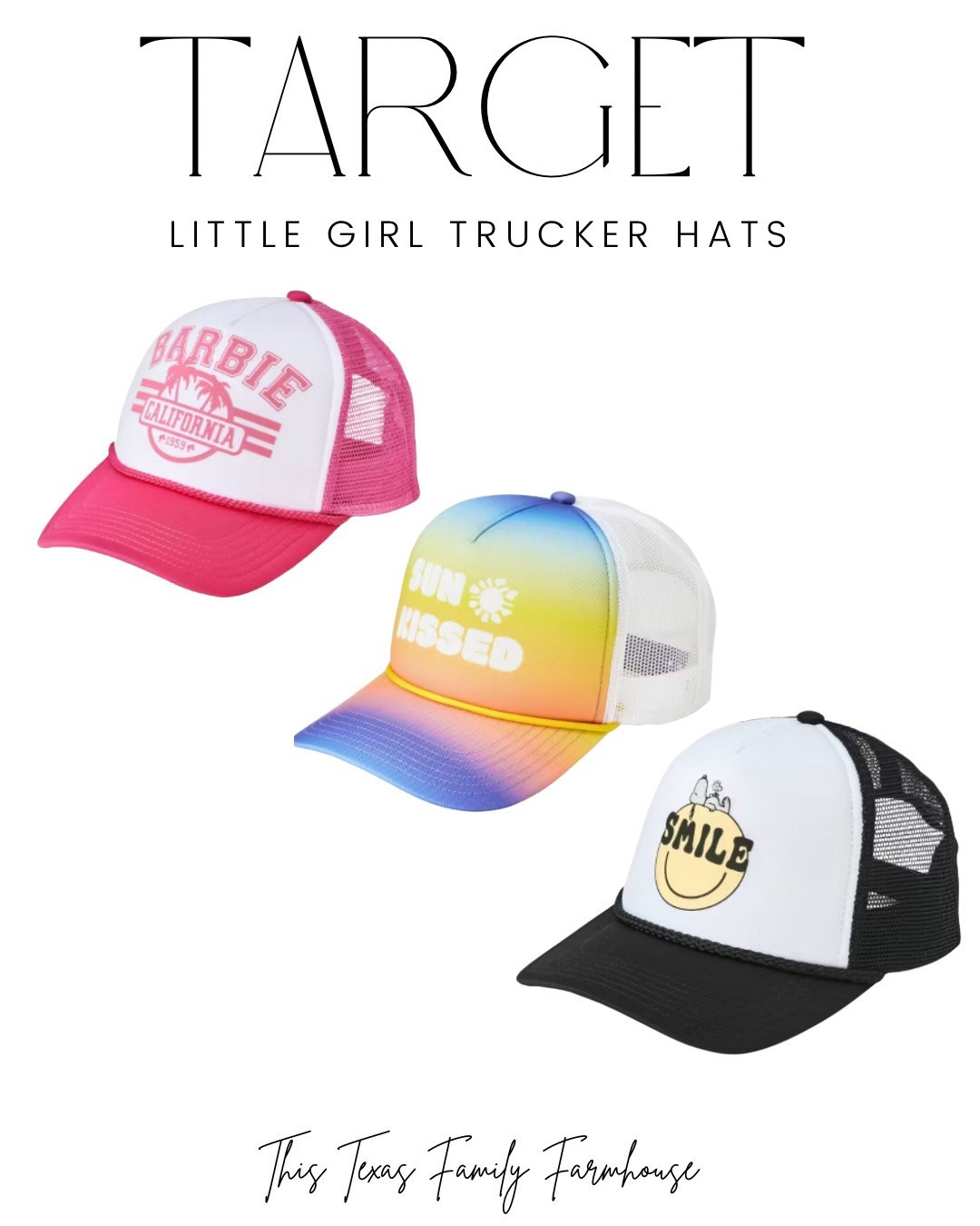 Little Girl Trucker Hats! 

Summer vibes | sunshine | summer hats | toddler style | little girl style | target style |summer wardrobe 

#LTKStyleTip #LTKSwim #LTKKids
