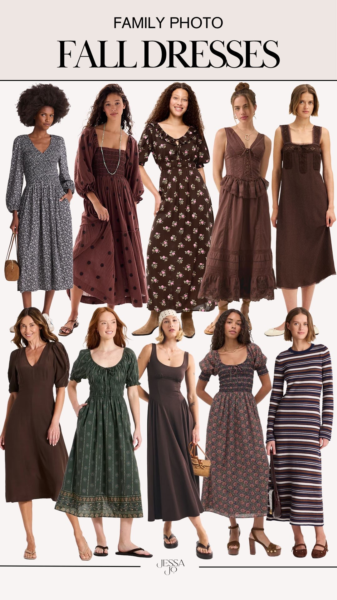 Fall family photo dresses. What to wear for fall family photos. Trendy fall dress. Floral fall dress.

#LTKgrwm #LTKootd #LTKSeasonal