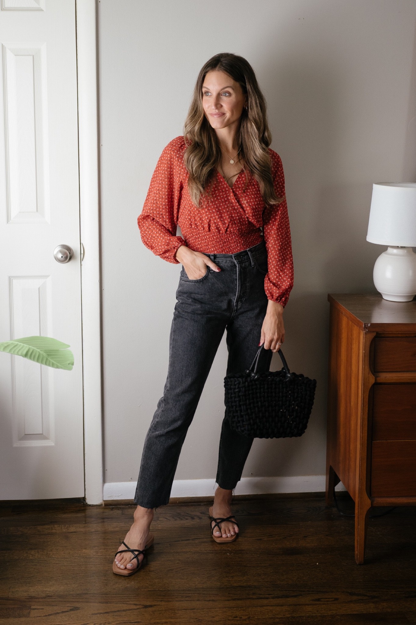 Saturday’s Outfit 9/10

Top fits true to size. I take my smaller size in this denim. Bag is Clare V. from TheRealReal; similar linked. Necklace and earrings are from Sheena Marshall Jewelry  

#LTKunder100 #LTKSeasonal