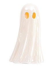 13in Led Ceramic Irridescent Ghost Decor | Halloween | Marshalls | Marshalls
