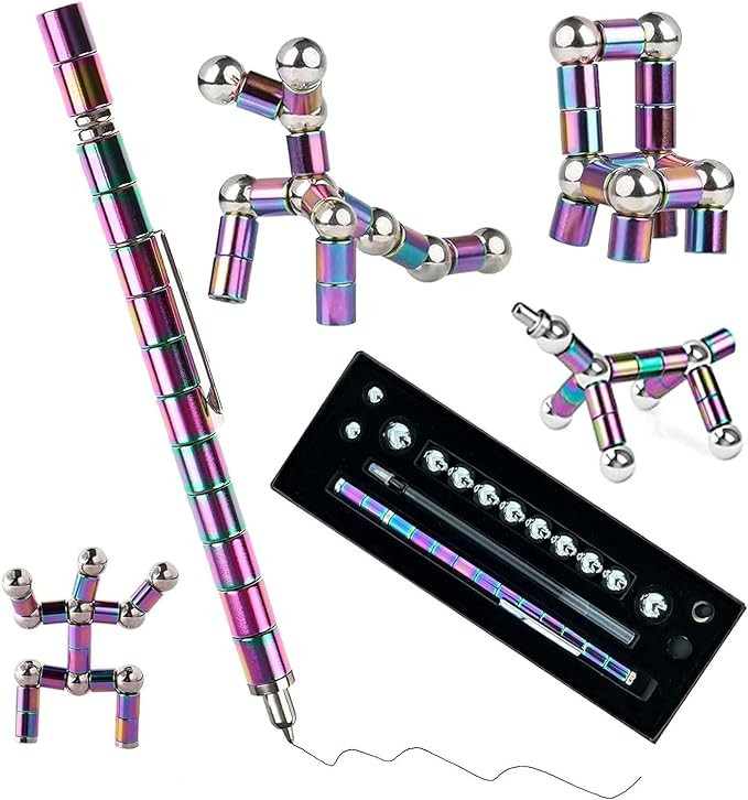 Fidget Pen,Magnetic Pen,Cool 0.5mm Ballpoint Pen,Fun Stress-Relieving Multifunction Writing Pen C... | Amazon (CA)