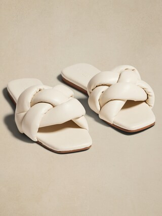 Braided Flat Sandal | Banana Republic Factory