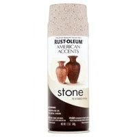 Rust-Oleum American Accents Stone Pebble Textured Finish 12 oz Spray Paint, 2 Pieces Pack | Walmart (US)