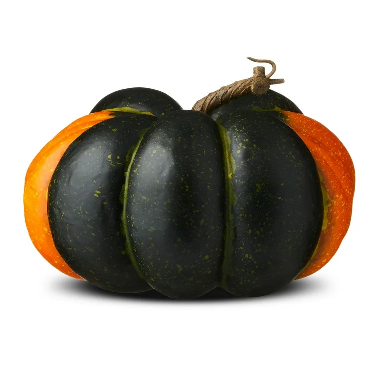 Harvest Green & Orange Speckled Foam Pumpkin, 5", by Way To Celebrate | Walmart (US)