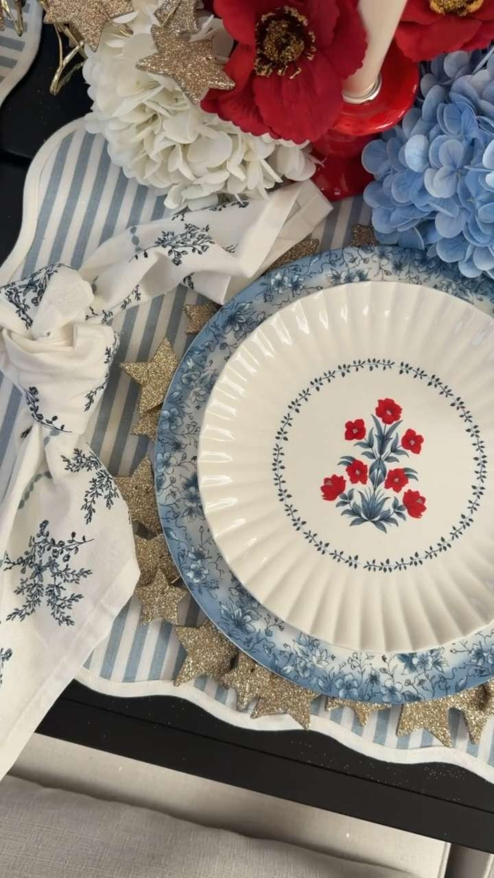 OBSESSED with our summer collection tablescape!  

 #LTKSeasonal #LTKHome