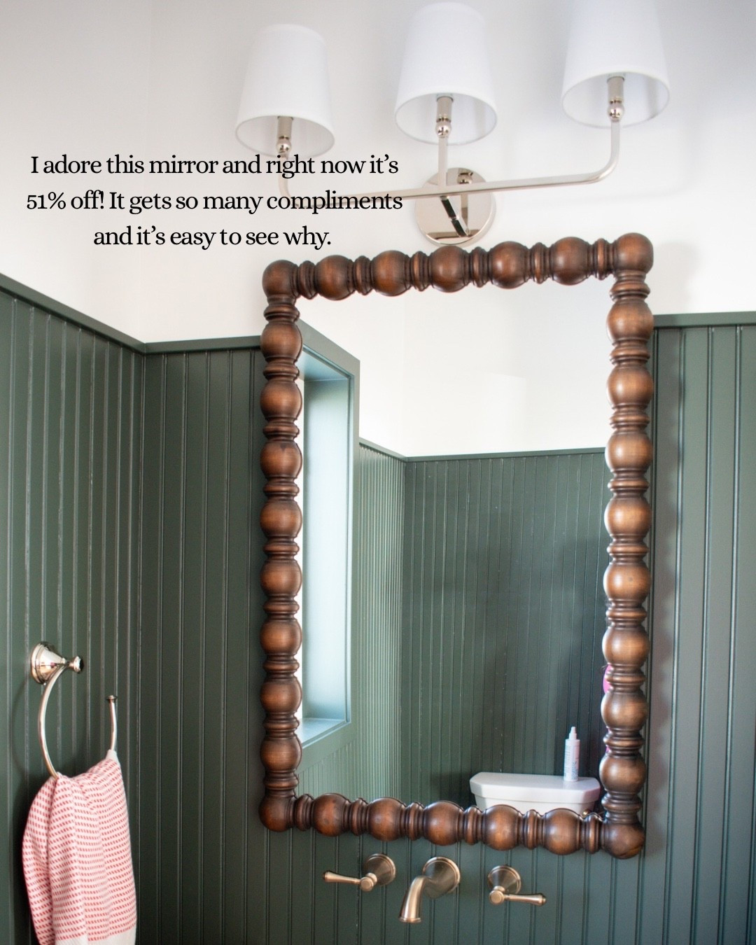 This mirror from Wayfair is one of my favorite finds! 


guest bathroom | home decor 

#LTKHome #LTKFamily