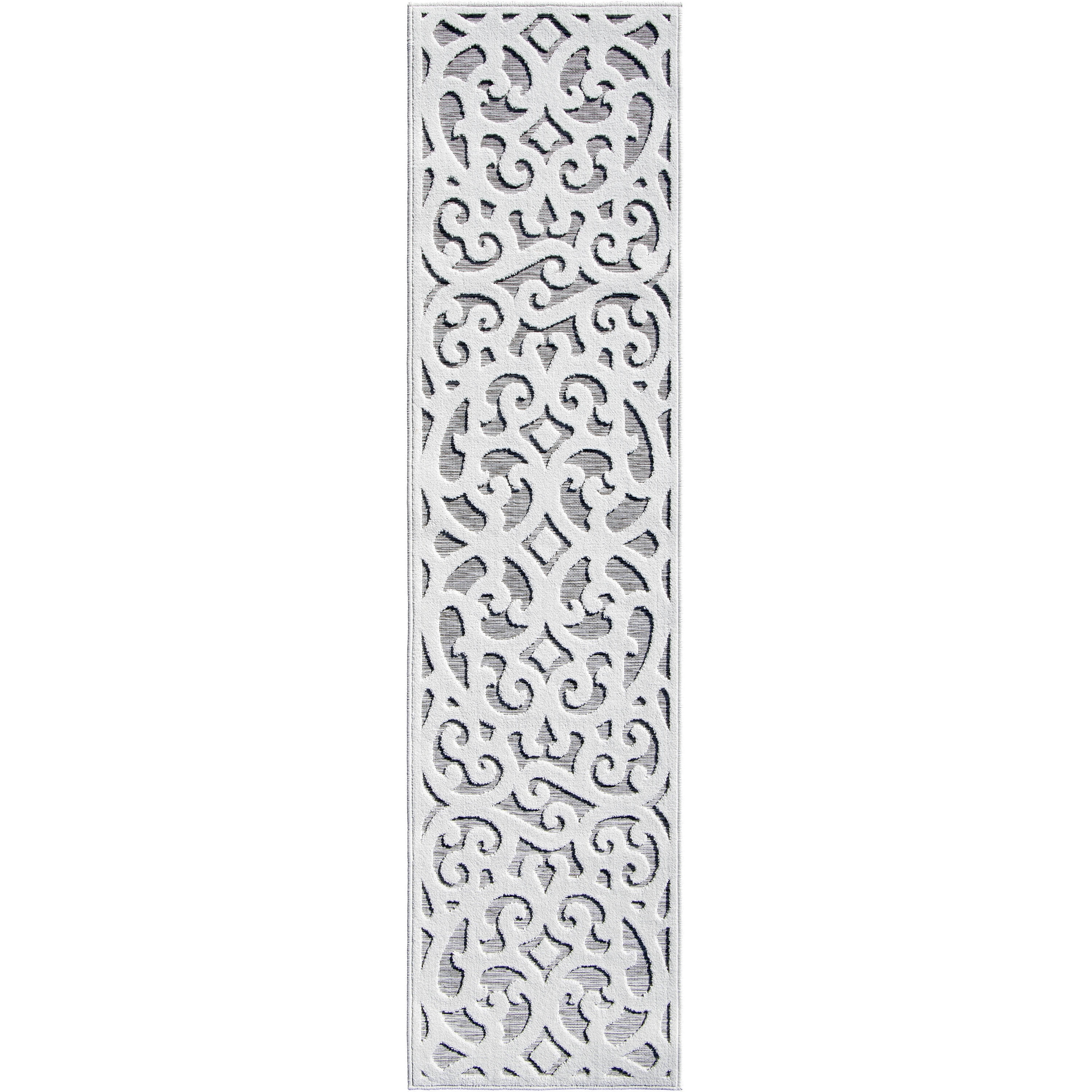 My Texas House Irongate, Transitional, Damask, Woven Runner Rug, 1'11" x 7'6" - Walmart.com | Walmart (US)