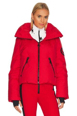 Goldbergh Porter Puffer Jacket in Flame from Revolve.com | Revolve Clothing (Global)