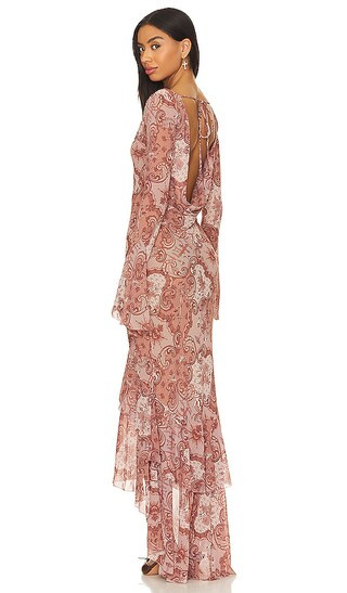 Mencia Maxi Dress in Mauve | Revolve Clothing (Global)
