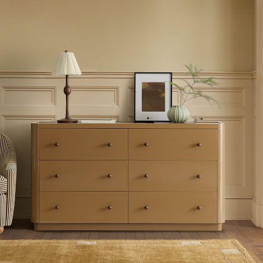 Pierce & Ward Lacquered 6-Drawer Dresser (60") | West Elm (US)