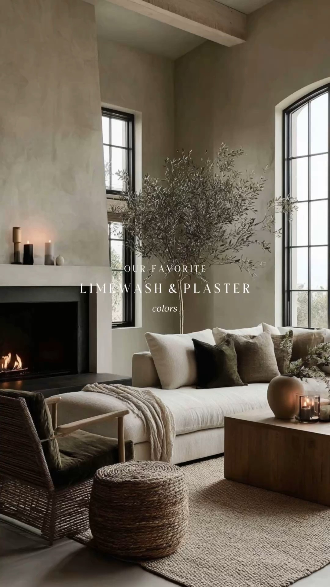 Warm, earthy, calm 🌿 Limewash, Plaster & Roman Clay bring depth, softness, and that timeless lived-in luxury to your home. 🤌🏼

|FEATURED COLORS|
•JH Wall Paints (Lime Wall Paint) 
Color: Nainoa 500

•Portola Paints (Roman Clay)
Color: Rustica

•Portola Paints (Lime Wash)
Color: Piano Room

•Color Atelier (Tadelakt Shower Plaster)
Color: Wabi

•Portola Paints (Roman Clay)
Color: Mariposa

•Portola Paints (Lime Wash)
Color: Gem

#LTKstorytime