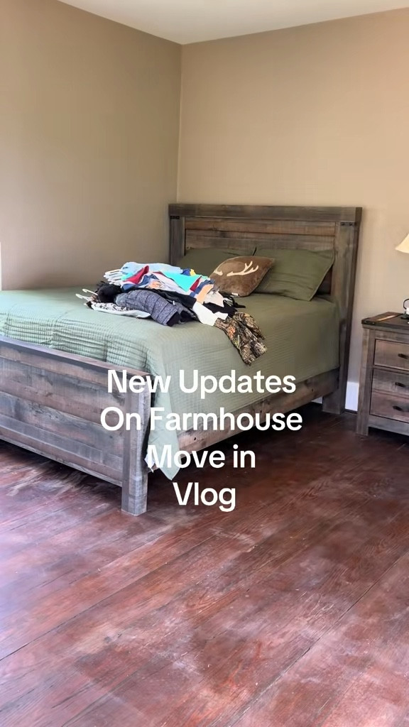 New updates on our farmhouse move in vlog 👏🏻 
Cannot wait to make this house our home!! 

#LTKFamily #LTKHome #LTKKids