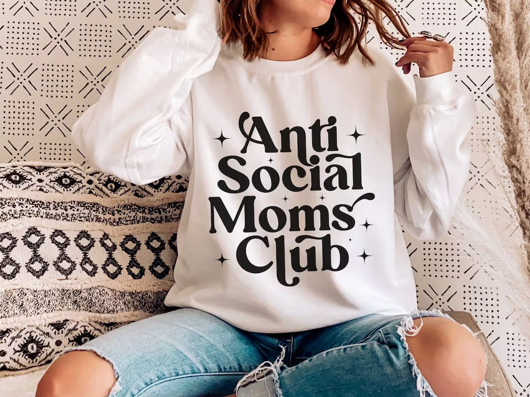 Anti Social Moms Club | Etsy (US)