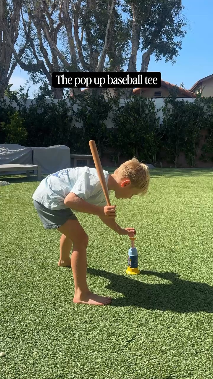 Summer must haves, our favorite backyard entertainment.  The baseball team pops up the balls for batting practice. 

#SummerFun #BackyardFavorites #SummerMustHave #SummerToys #Baseball ￼￼

#LTKmomlife #LTKKids