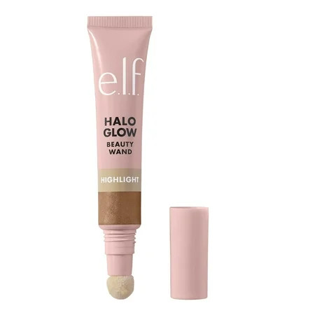 e.l.f. Halo Glow Highlight Beauty Wand, Liquid Gold, 0.33 fl oz | Walmart (US)