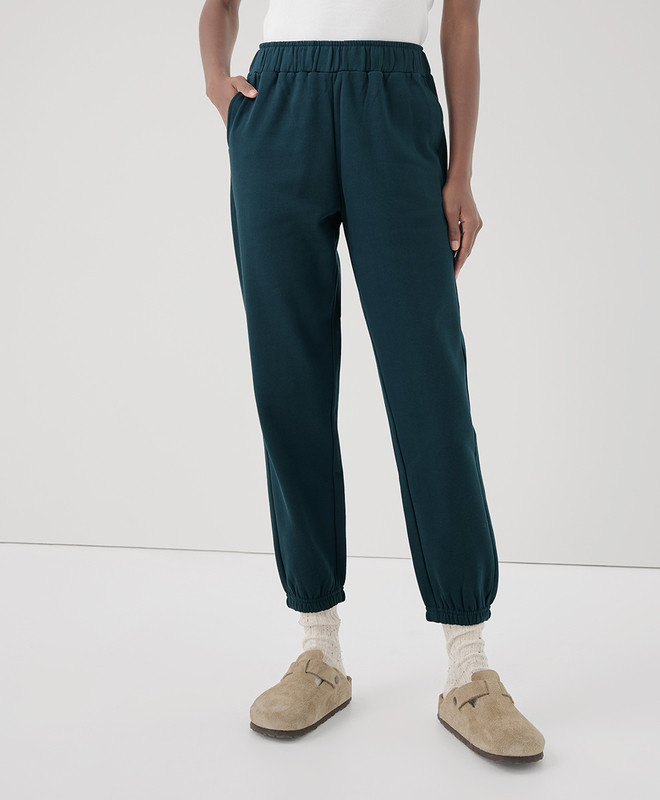 Women’s Cloud Brushed Fleece Sweatpant made with Organic Cotton | Pact | Pact Apparel