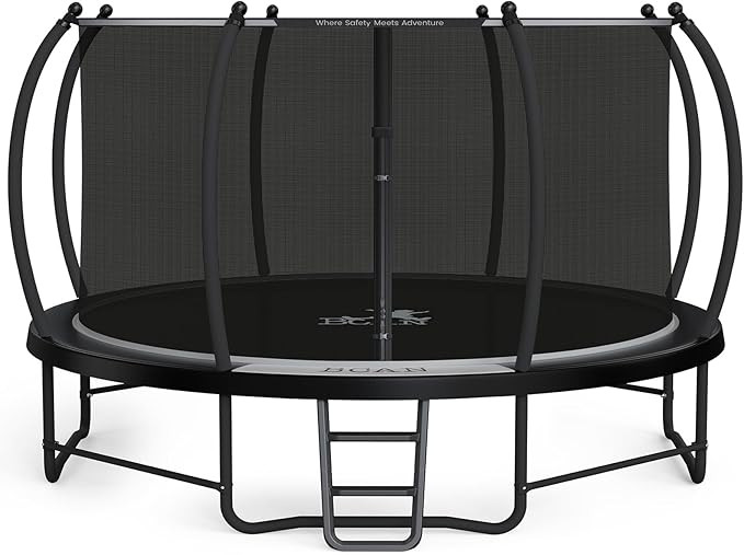 BCAN Trampoline 8FT 10FT 12FT 14FT 15FT 16FT Recreational Trampoline with Enclosure for Kids Adul... | Amazon (US)