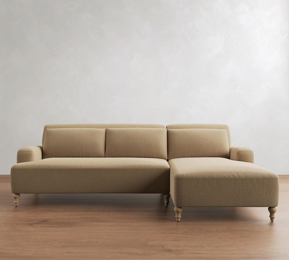 Camille Chaise Sectional (100") | Pottery Barn (US)