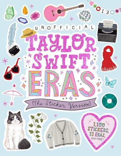 Unofficial Taylor Swift Eras (The Sticker Version): 1,100 Stickers, 11 Eras, and More!      Paper... | Amazon (US)