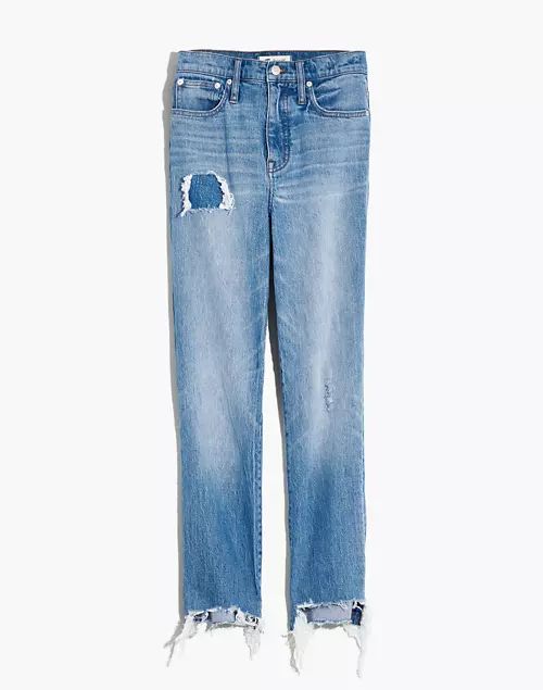 Classic Straight Jeans in Corrie Wash: Step-Hem Edition | Madewell