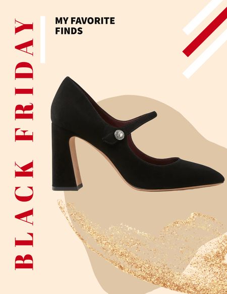 Up to 50% off at Kate Spade for Black Friday and Cyber Monday! These black Mary Jane block heels are so festive and fun! 

#LTKshoecrush #LTKCyberweek #LTKsalealert