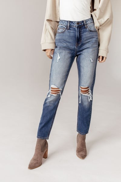 Bohme Mom Jeans in Medium Wash | Böhme US