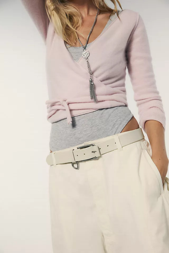 Cashmere Reversible Wrap V-Neck Sweater | Free People (Global - UK&FR Excluded)