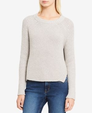 Calvin Klein Jeans High-Low Metallic-Detail Sweater | Macys (US)