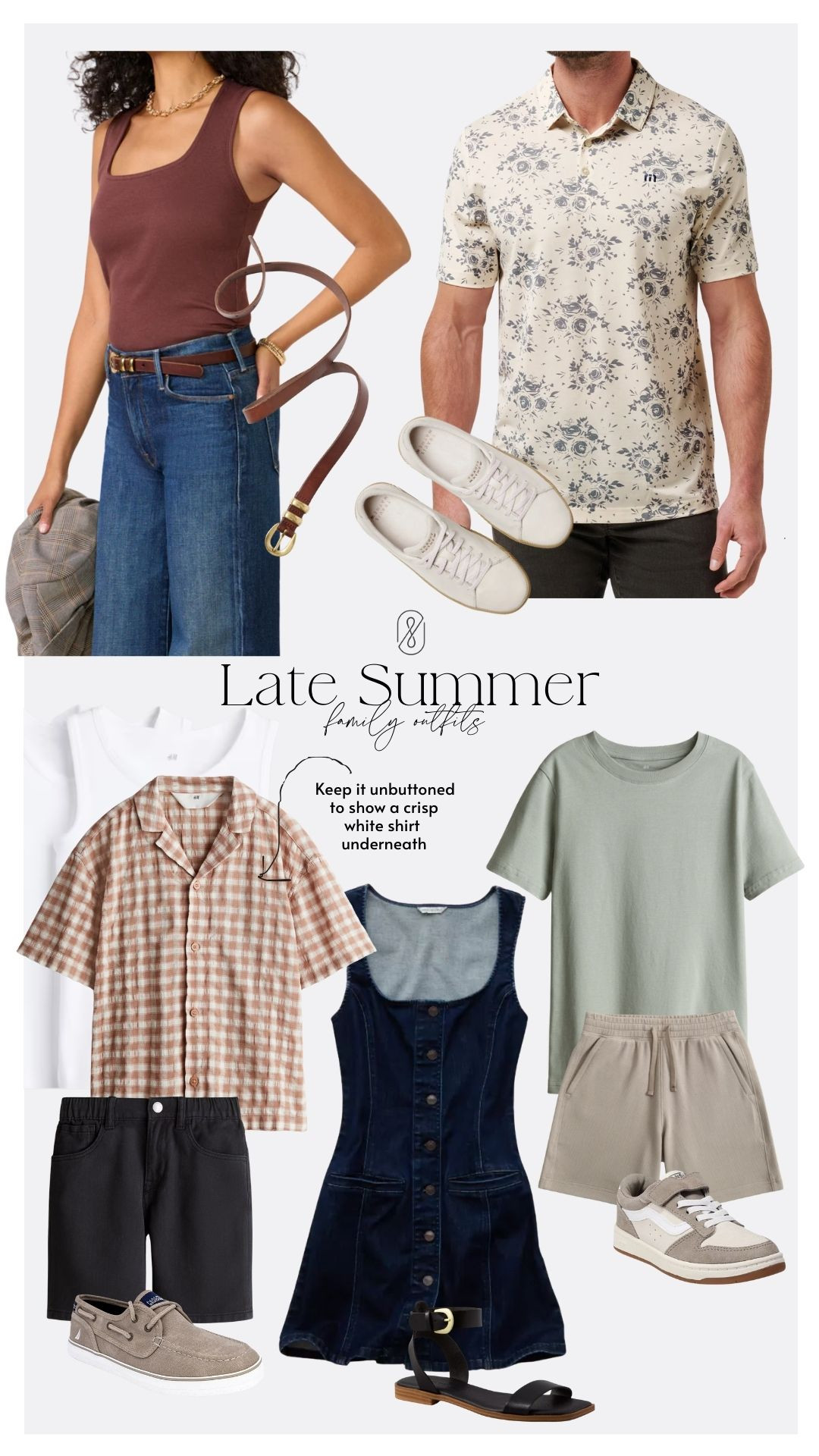 Late summer pics on your calendar still? Stores are rolling out fall, but you can find some great pieces to keep you cool. 

#familyof5outfits #familyphotooutfits 

 #LTKStyleTip #LTKKids #LTKFamily