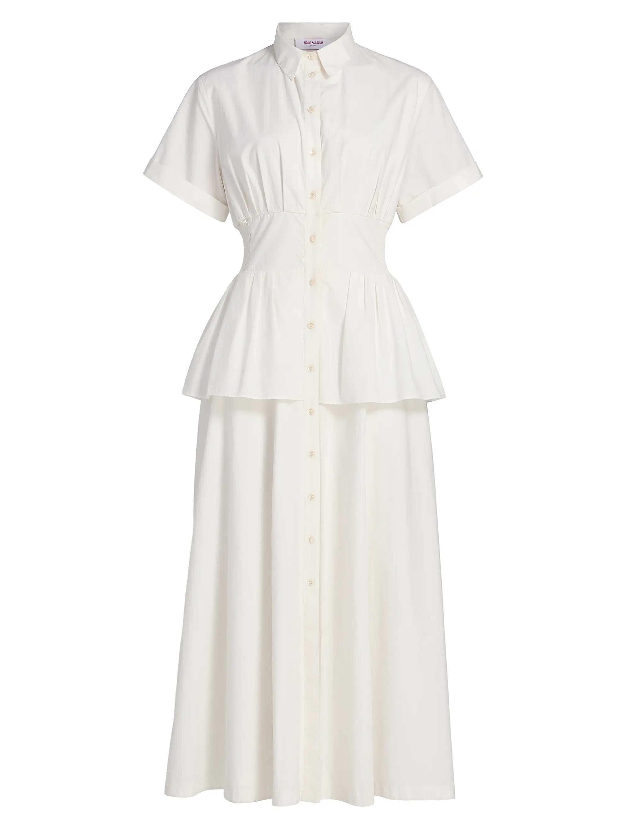 Rosie Assoulin Boogie Woogie Bugle Boy Dress | Saks Fifth Avenue | Saks Fifth Avenue