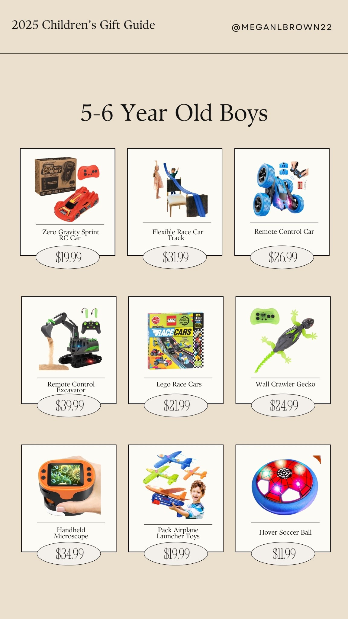 2025 gift guide ideas for 5-6 year old boys, toys, activities and high energy finds this Christmas for boys #giftguide #christmasgifts #toysforchristmas 

#LTKKids #LTKFamily #LTKBaby