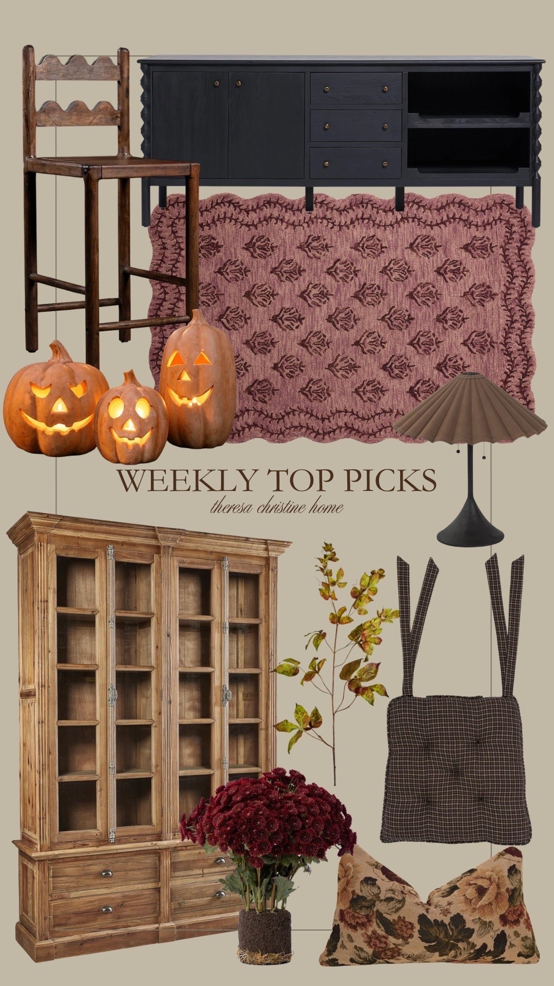 Weekly top picks from last week 🍁🤩 I’m so glad you’re all loving these fall finds, home staples (like my stool and cushion) and these pretty stems.

#LTKHome #LTKSeasonal