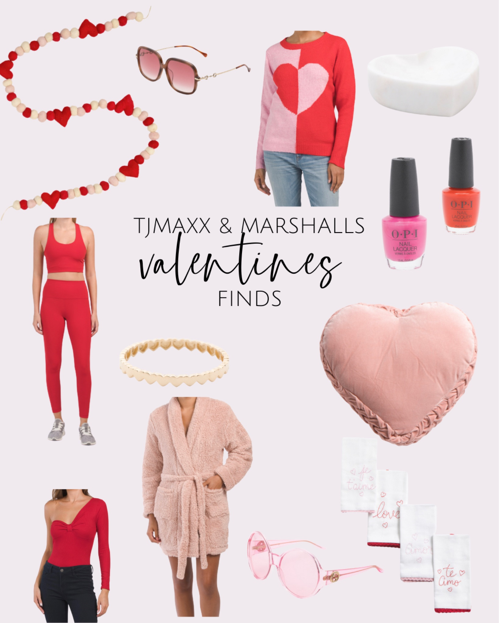 TJMAXX & MARSHALLS Valentine’s Day Finds #valentines #tjmaxx #marshalls #holiday #giftsforher #pink #red #gifts #holidayfinds

#LTKHoliday #LTKunder100 #LTKSeasonal