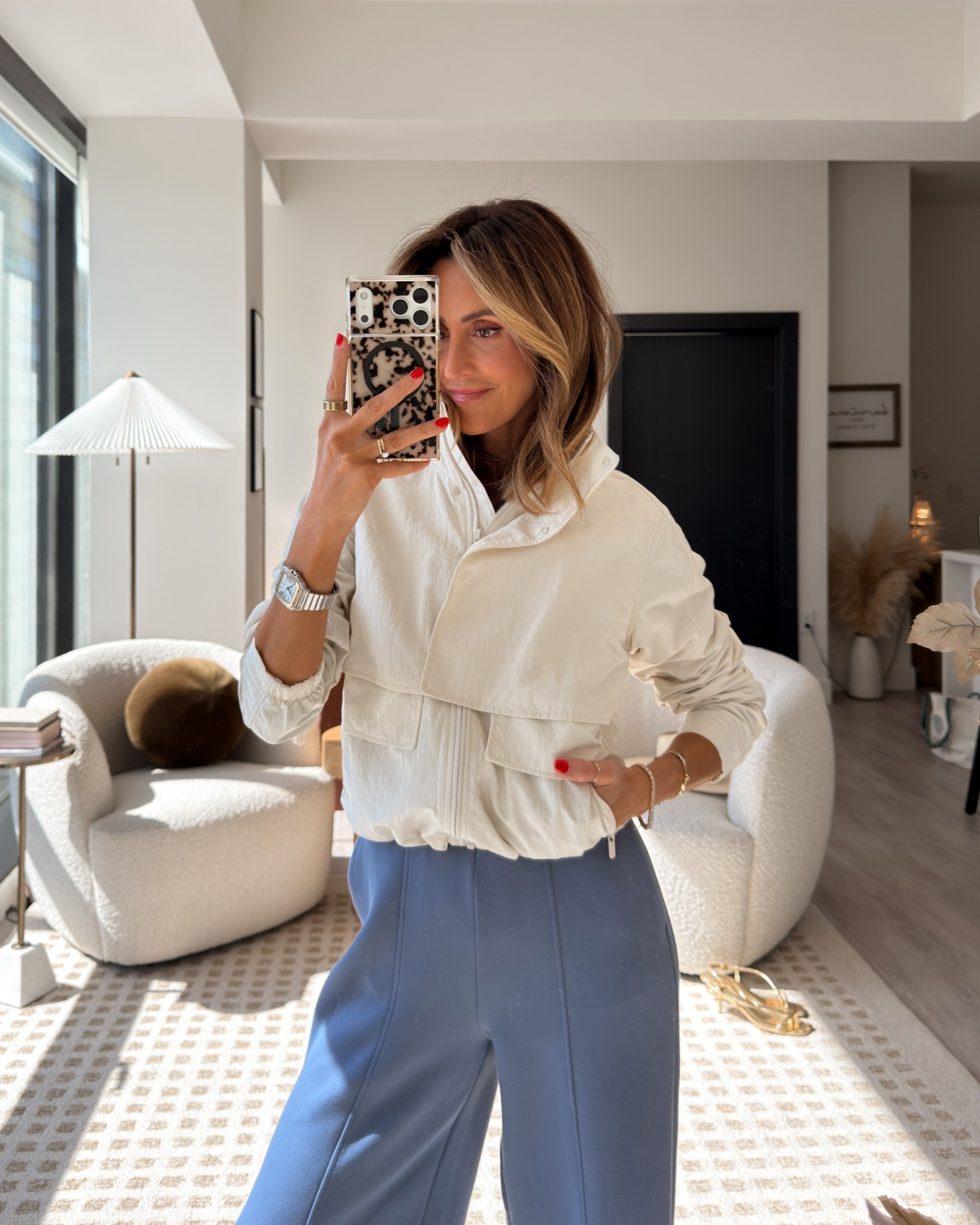 Our best-selling jacket! Matching pants available, but I love it with the Spanx jumpsuit. The scrunch detail hits in just the right spot!

#LTKOver40 #LTKActive #LTKootd