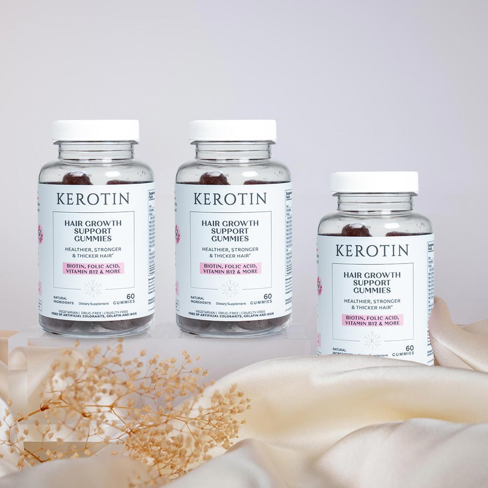 Hair Vitamin Gummies - 3 Month | Kerotin