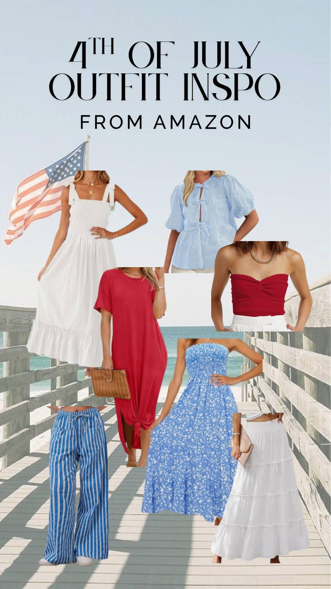 4th of July Outfit Inspiration | Summer Style | Fourth of July | 4th of July | Red White & Blue | Amazon Style | Women's Fashion

#LTKStyleTip #LTKSummerEdit #LTKSeasonal