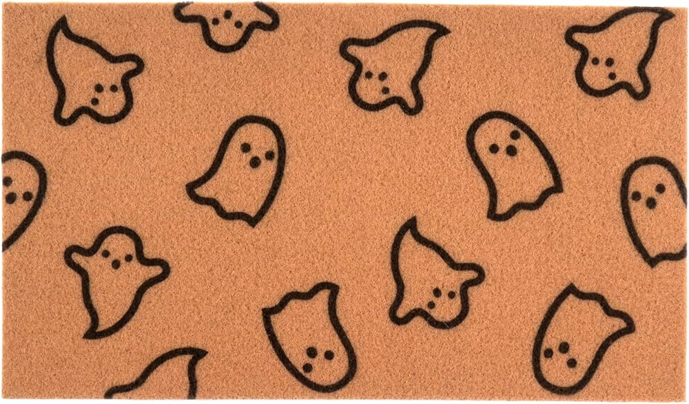 Boo Ghosts Halloween Door Mat Halloween Welcome Doormat Fall Door Mat for Entryway Front Indoor O... | Amazon (US)