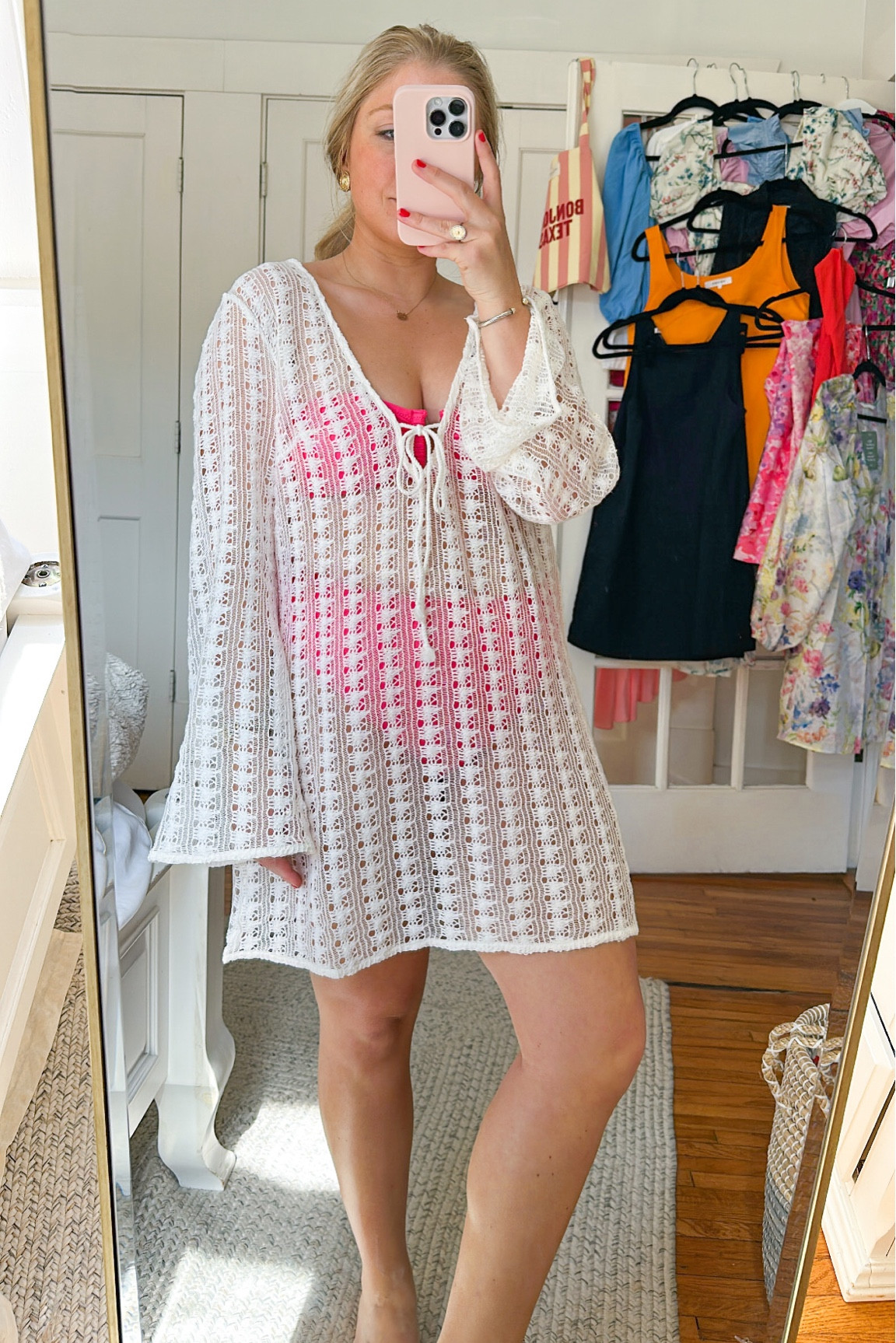 Crochet Swimsuit Coverup for under $50

Fits TTS wearing a size small 

#LTKswim #LTKSeasonal #LTKtravel