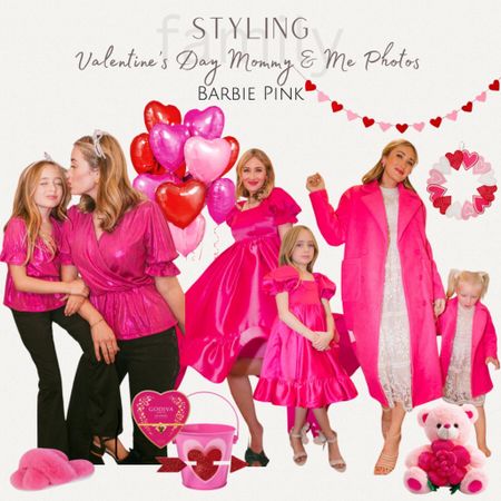Styling for Valentine’s Day Mommy & Me Photos Barbie Pink

#LTKfamily #LTKkids #LTKSeasonal