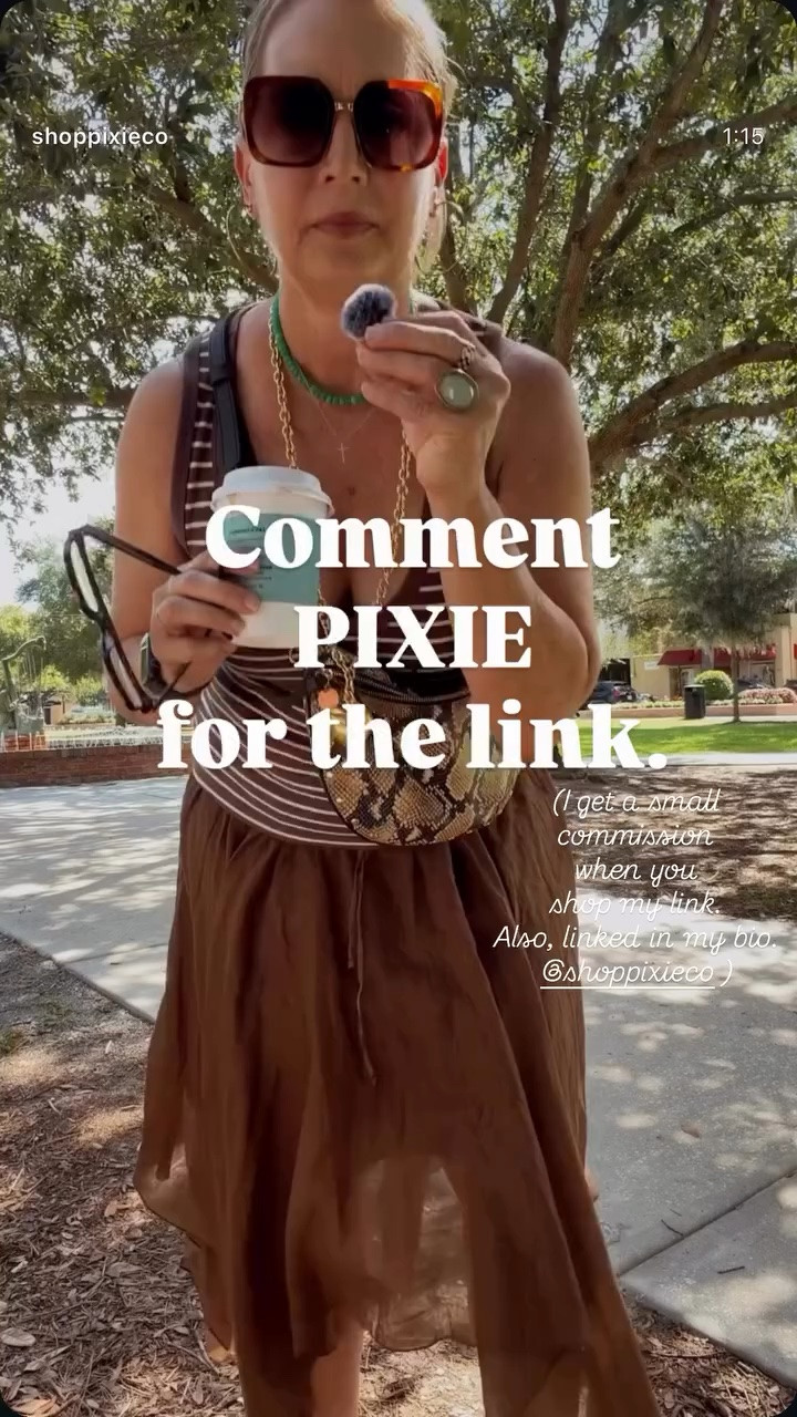Comment 
PIXIE
for the link. (I get a small 
commission 
when you 
shop my link. 
Also, linked in my bio. @shoppixieco )