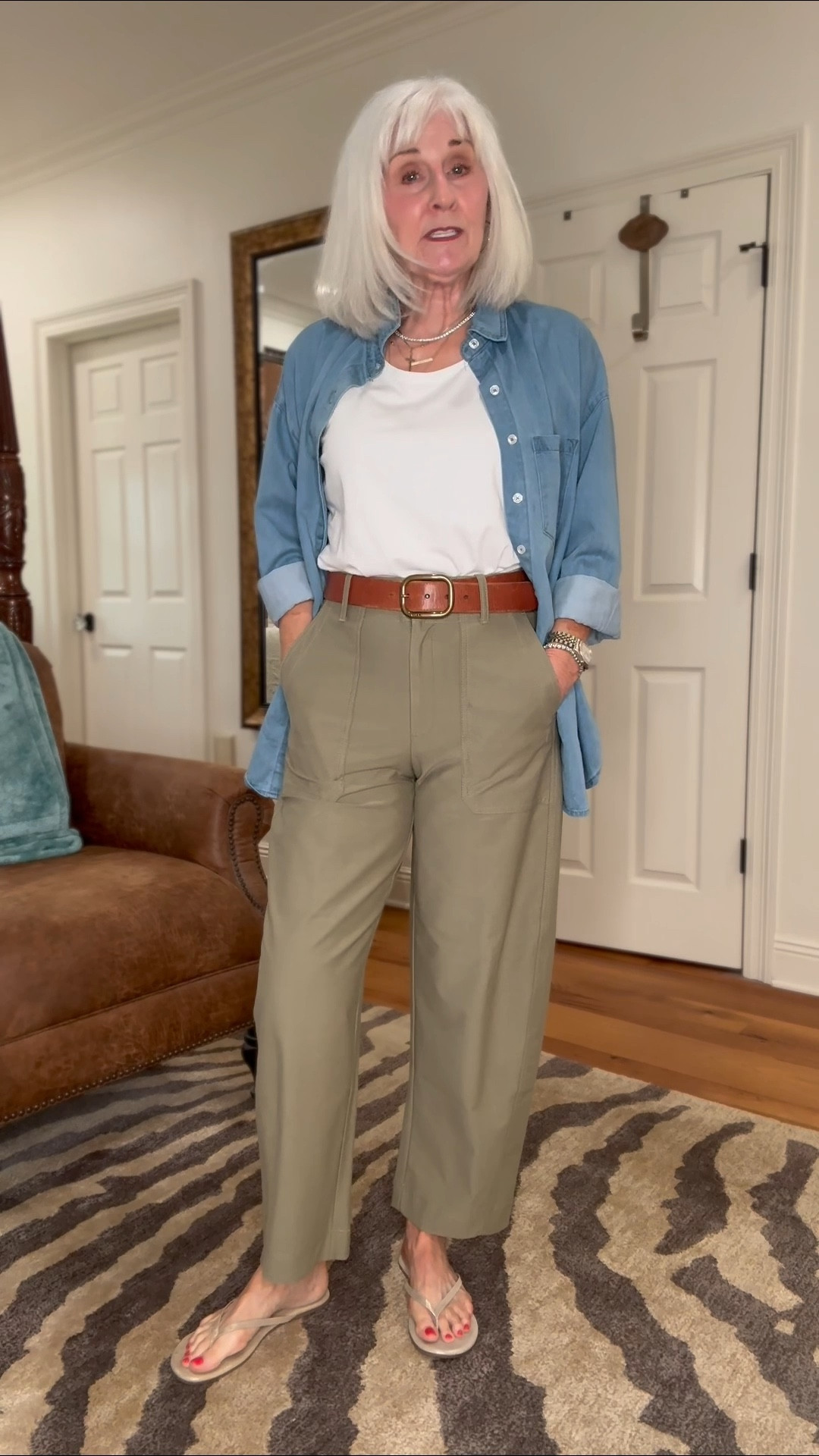 The quintessential Grandmother outfit! Appropriate for a  pediatricians office, grocery store, lunch, and Floor play!

#LTKStyleTip #LTKFindsUnder50 #LTKFamily