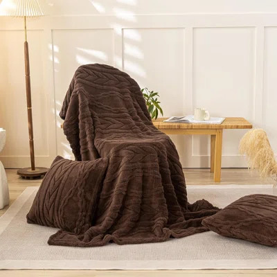Bohemian Design Super Soft Fluffy Plush Blanket For Couch, Bed, Sofa - Cozy Warm Fuzzy Blanket For Teens - Oversized Decorative Gift | Wayfair North America